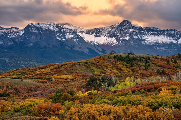 Dallas Divide Sunset