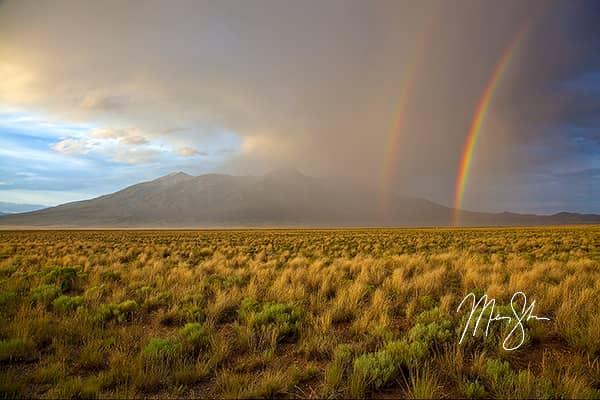 Double Rainbow Over Blanca Peak