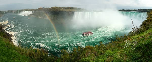 Double Rainbow over Niagara Falls