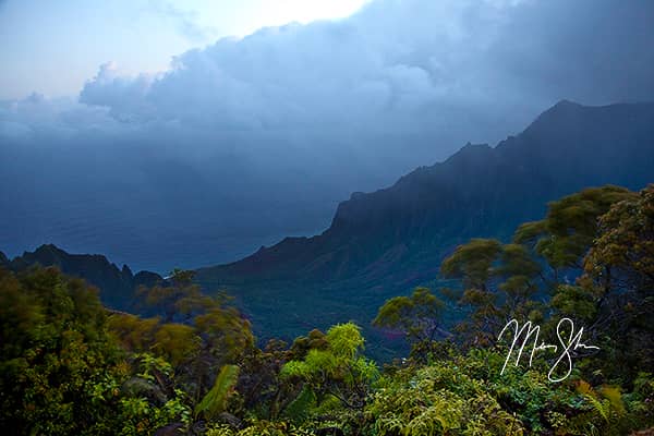 Early Morning at Kalalau Valley Lookout