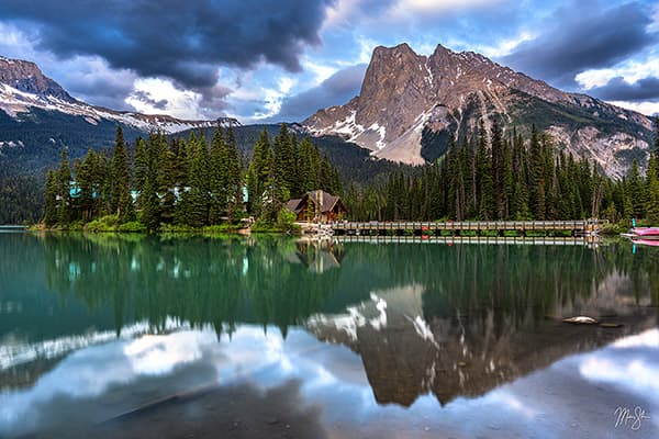 Emerald Lake Sunset