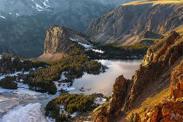 Final Light On The Beartooth Highway