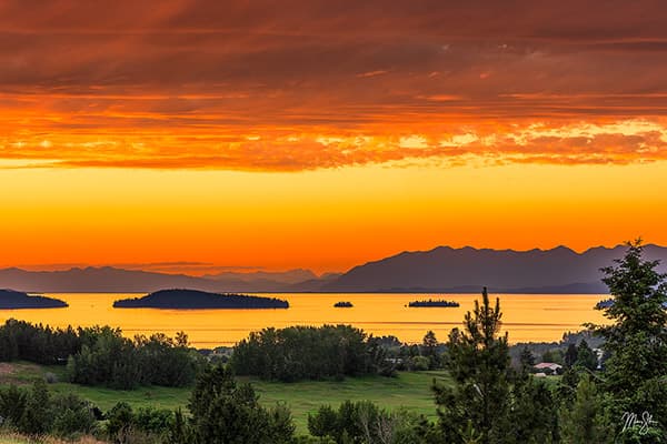 Flathead Lake Sunset