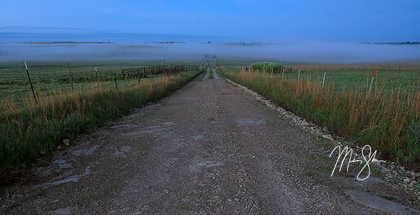 Fog over the Flint Hills