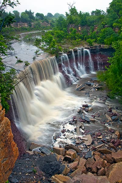 Foggy Cowley Falls