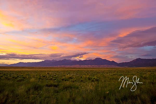 Great Sand Dunes Sunset