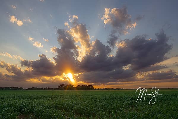 Gypsum Hills Summer Sunset