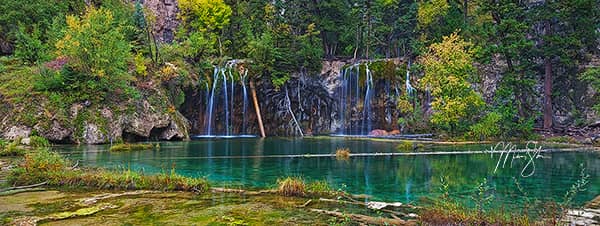 Hanging Lake Autumn Pano