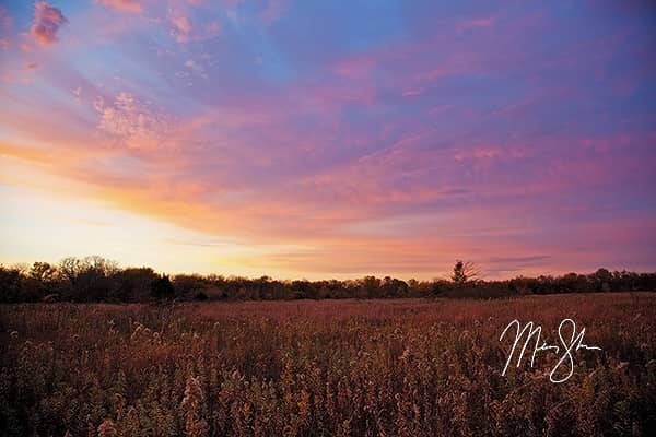 Kansas Autumn Sunset