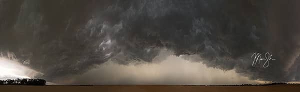 Kansas Storm Clouds Panorama