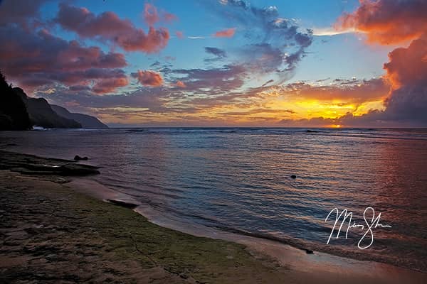 Ke'e Beach Sunset