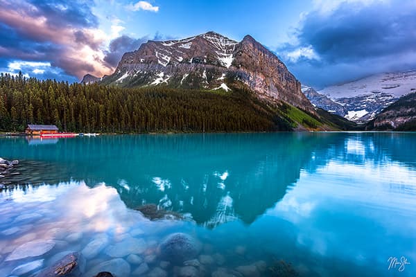 Lake Louise Sunset
