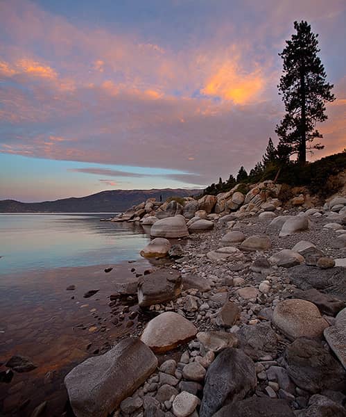 Lake Tahoe Vertical Panorama