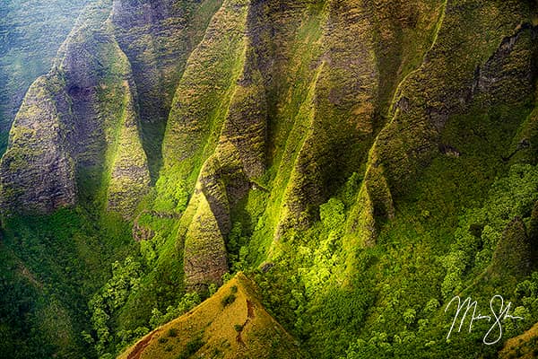Lights on the Cliffs of the Napali Coast