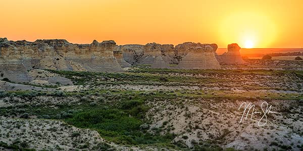 Little Jerusalem Sunset