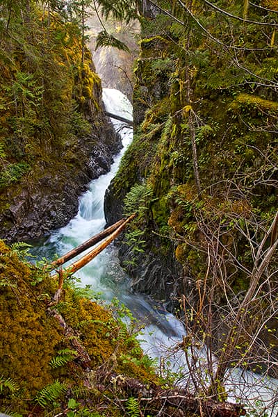 Little Qualicum Falls Canyon