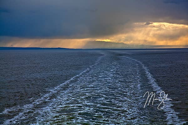 Looking Back to Vancouver Island