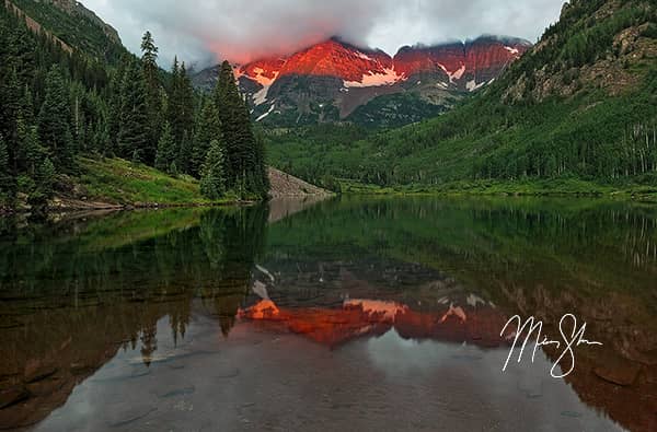 Maroon Bells Alpineglow