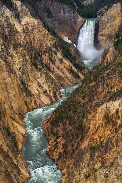 Mighty Falls of the Yellowstone