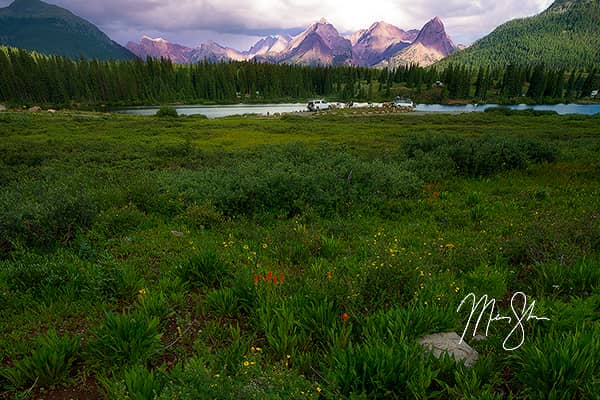 Molas Lake Summer Sunset