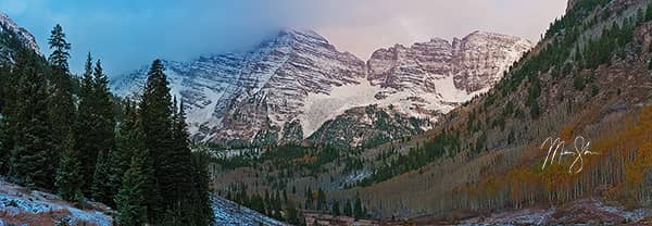 Moody Maroon Bells