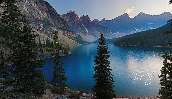 Moraine Lake Sunset