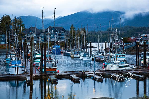 Morning at Ucluelet Harbour