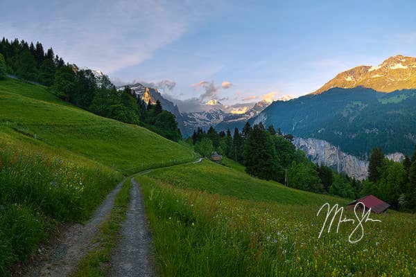 Morning In The Alps