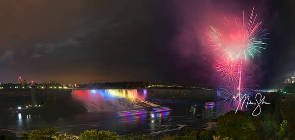 Niagara Falls Fireworks