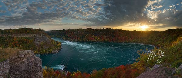 Niagara Whirlpool Sunset