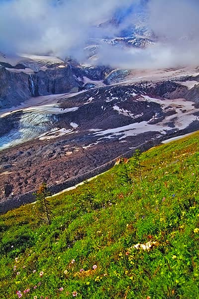 Nisqually Glacier Vertical