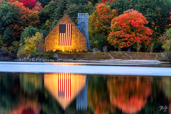 Old Stone Church at Dusk