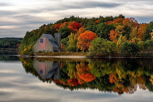 Old Stone Church Reflection