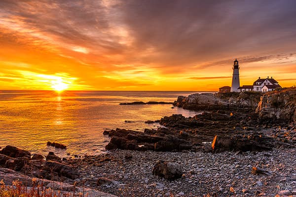 Portland Head Light Sunrise
