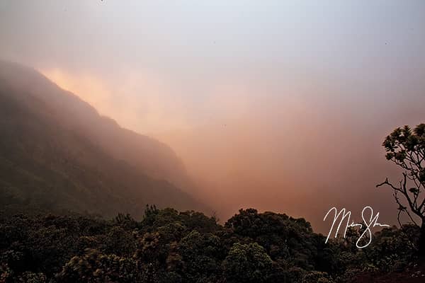 Puu o Kila Lookout Mystical Sunset