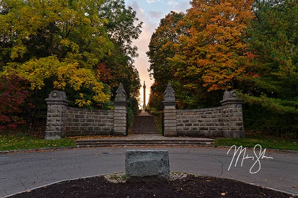 Queenston Heights Park Autumn Sunset