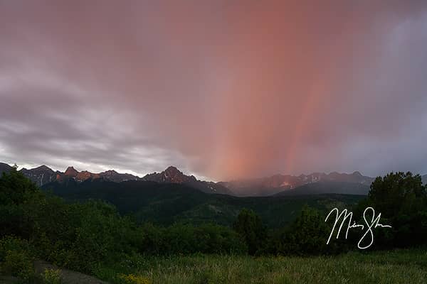 Rainbow Sunrise over Sneffels