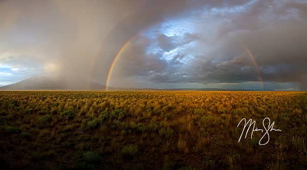 Sangre de Cristos Double Rainbow