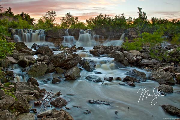 Santa Fe Lake Falls