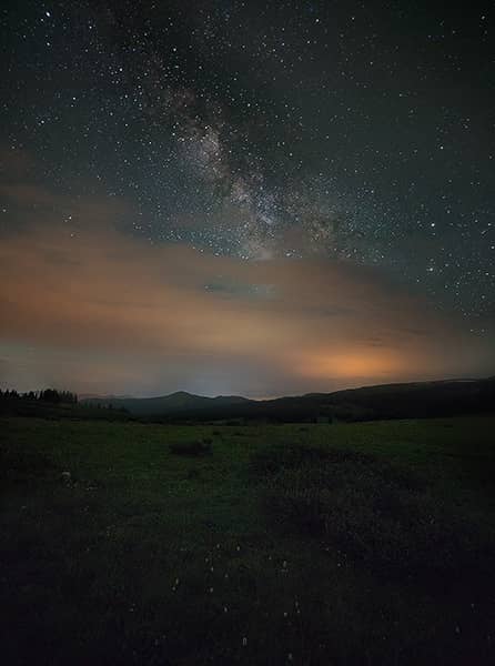 Shrine Pass Milky Way