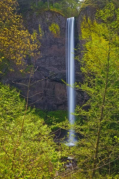 Slender Latourell Falls