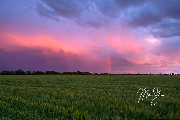 Stormy Spring Sunset