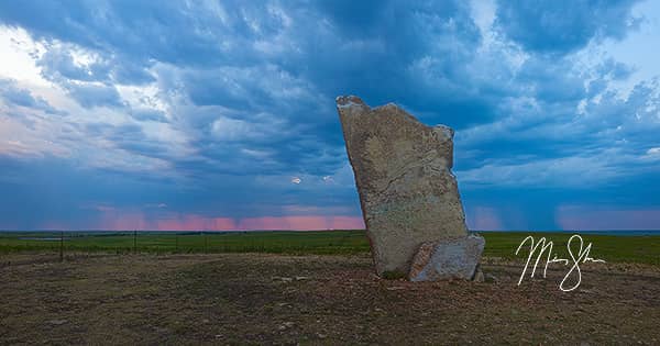 Stormy Teter Rock Sunset