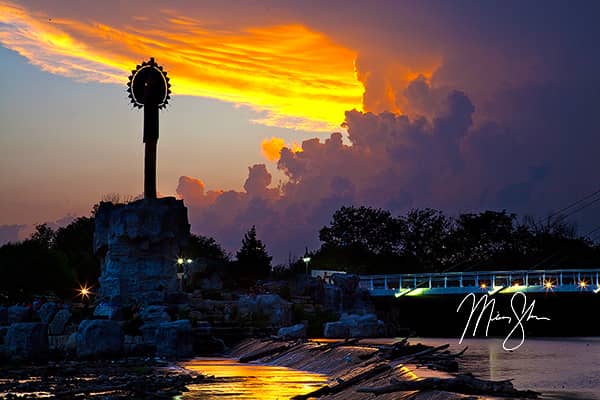 Stormy Wichita Sunset