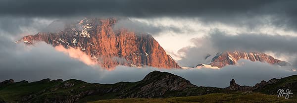 Swiss Alpine Sunrise above Grindelwald