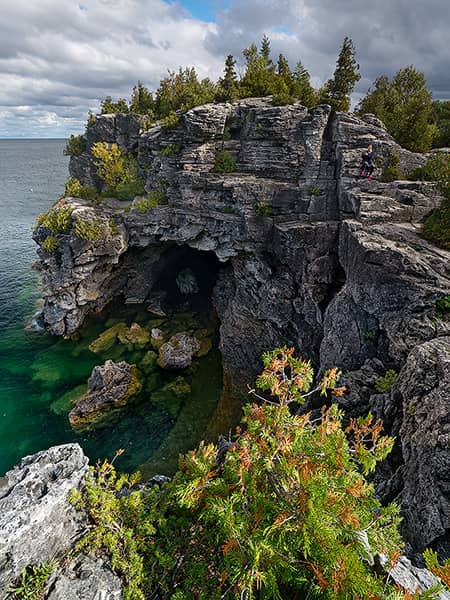 The Grotto at Bruce Peninsula National Park