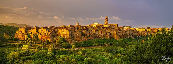 The Walled City of Pitigliano