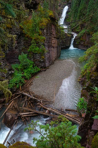 The Waterfalls of South Fork Mineral Creek