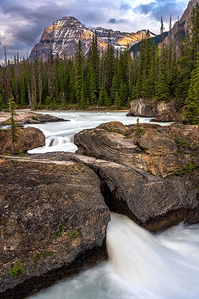 Through The Stone at Kicking Horse River