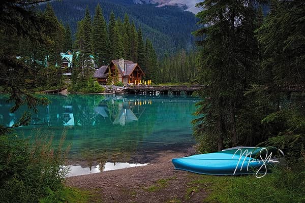 Tranquil Emerald Lake